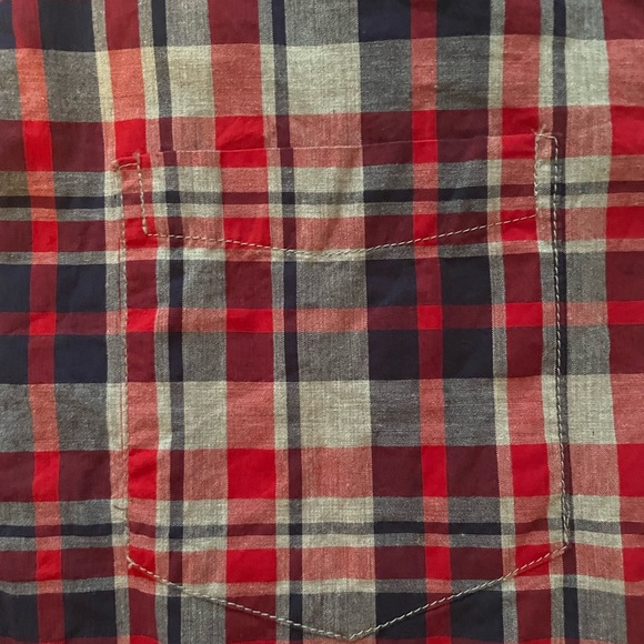 Men’s Gap Long Sleeve Plaid Shirt - Picture 2 of 6